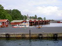 Brahe slottsruin och sjbodar